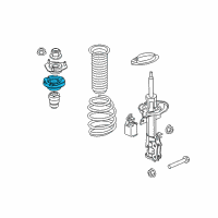 OEM 2016 Ford Fiesta Bearing Diagram - 8V5Z-18198-B