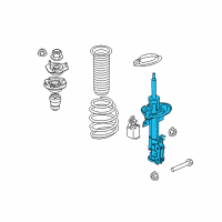 OEM 2019 Ford Fiesta Strut Diagram - D2BZ-18124-A