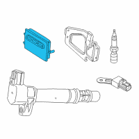 OEM 2003 Jeep Grand Cherokee Powertrain Control Module Diagram - R6044630AE