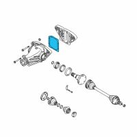 OEM 2005 BMW 330i Gasket Asbestos Free Diagram - 33-12-1-214-719