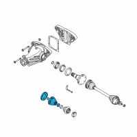 OEM 2002 BMW 540i Repair Kit Bellows, Interior Diagram - 33-21-1-229-378