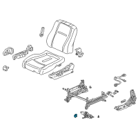 OEM 1996 Honda Odyssey Switch Assembly, Power Seat (Mild Beige) Diagram - 35950-SM4-J32ZS