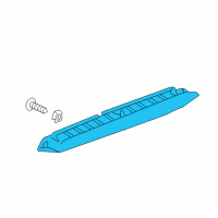 OEM 2019 Chevrolet Equinox High Mount Lamp Diagram - 84288065