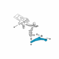 OEM 2010 Dodge Avenger Front Lower Control Arm Diagram - 5085408AK