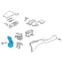 OEM Honda HR-V Garnish *NH900L* Diagram - 83406-T7W-A11ZA