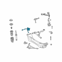 OEM Lexus GS400 Sensor Sub-Assy, Height Control, Front Diagram - 89406-30100