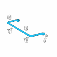 OEM 2006 Ford Ranger Stabilizer Bar Diagram - F87Z-5482-DA