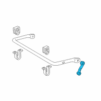 OEM Ford Explorer Stabilizer Link Diagram - 2L2Z-5K483-AA