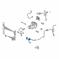 OEM Lexus LS600h Tube Sub-Assembly, Liquid Diagram - 88706-50041