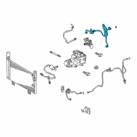 OEM Lexus LS460 Tube Sub-Assy, Suction, B Diagram - 88707-50030