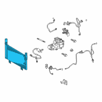 OEM 2013 Lexus LS600h CONDENSER Assembly Diagram - 88460-50231