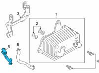 OEM 2022 Ford Ranger Inlet Tube Diagram - KB3Z-7F120-B