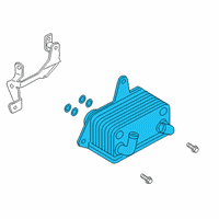 OEM 2020 Ford Ranger Oil Cooler Diagram - KB3Z-7A095-B