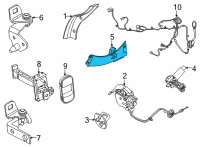 OEM Ford Mustang Mach-E HANDLE ASY - DOOR - INNER Diagram - LJ8Z-5822601-B