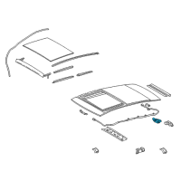 OEM 2020 Toyota Camry Motor Diagram - 63260-06130