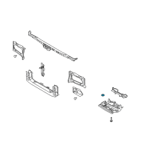 OEM Infiniti QX4 Plug-Blind Diagram - 01658-00761