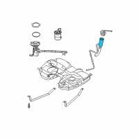 OEM 2008 Chrysler Pacifica Tube-Fuel Filler Diagram - 4809407AF