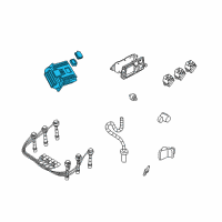 OEM 1998 Oldsmobile Achieva PCM Diagram - 16236757