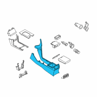 OEM 2003 Infiniti M45 Body-Console Diagram - 96911-CR900