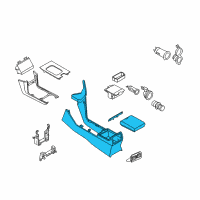 OEM Infiniti M45 Console Box-Floor Diagram - 96910-CR900