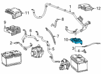 OEM GMC Sierra 2500 HD Junction Block Diagram - 84663447