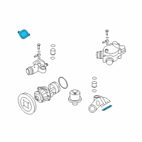 OEM 2010 BMW M6 Gasket Diagram - 11-53-7-834-168