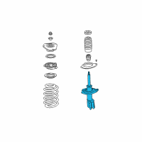 OEM 2003 Pontiac Bonneville Strut Diagram - 22064781