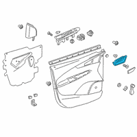 OEM 2016 Chevrolet Spark Handle, Inside Diagram - 42359039