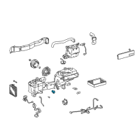 OEM Lexus Resistor, Cooler Blower Diagram - 88635-30450