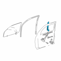 OEM 2007 Lexus GX470 Frame Sub-Assy, Front Door, Rear Lower RH Diagram - 67403-60090