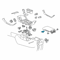 OEM GMC Acadia Latch Diagram - 84038347