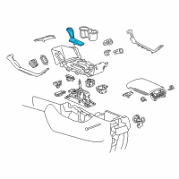 OEM 2018 GMC Acadia Shift Knob Diagram - 84661254