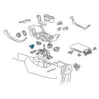 OEM 2018 GMC Acadia Hazard Switch Diagram - 23168379