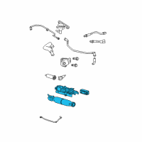 OEM Lincoln Mark LT Vapor Canister Diagram - 4L3Z-9D653-AA