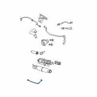 OEM Lincoln Mark LT Vapor Hose Diagram - 4L3Z-9S327-AA