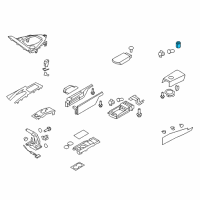 OEM Nissan Switch Unit-Ignition Diagram - 25151-JF00A