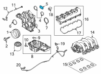 OEM 2020 Ford F-250 Super Duty Front Cover Gasket Diagram - LC3Z-6020-B