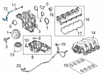 OEM 2022 Ford E-350 Super Duty Tube Assembly Diagram - LC2Z-6754-A