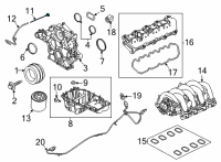 OEM 2022 Ford E-350 Super Duty Dipstick Diagram - LC2Z-6750-A