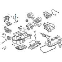 OEM 2005 Chrysler Sebring Gasket-Timing Cover Diagram - MD199979