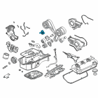 OEM 1999 Chrysler Sebring Guide-Timing Belt TENSIONER Diagram - 1145A070