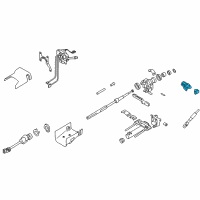 OEM 2008 Hummer H3 Housing, Ignition & Start Switch Diagram - 15795321