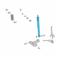 OEM 2005 Chrysler Crossfire *Shock-Suspension Diagram - 68029783AA