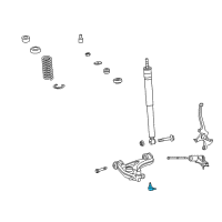 OEM 2005 Chrysler Crossfire BALLJOINT-Lower Control Arm Diagram - 5099237AB