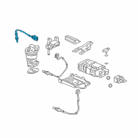 OEM 2007 Honda Accord Sensor, Front Laf Diagram - 36531-RDV-004