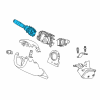 OEM 2017 Acura TLX Switch Assembly Diagram - 35255-TZ5-K41