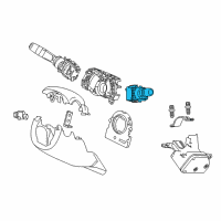 OEM Acura Switch Assembly, Wiper Diagram - 35256-TZ5-K41