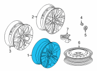 OEM Acura MDX WHEEL (19X81/2J) Diagram - 42700-TYA-A02