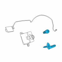 OEM 2009 Dodge Ram 1500 TRANSMTR-Integrated Key Fob Diagram - 5026378AF