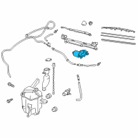 OEM 2014 Scion tC Front Motor Diagram - 85110-47200